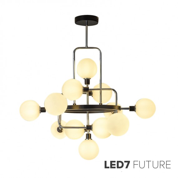 Loft Industry Modern - Mercury Chandelier